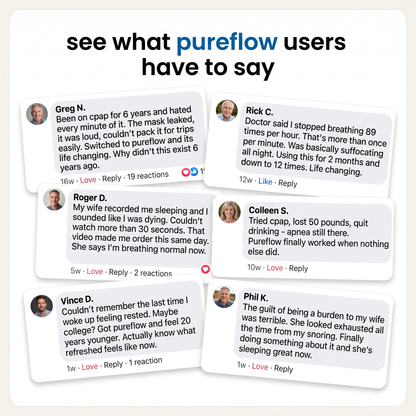 PureFlow Pro — NEMS Muscle Retraining for Snoring & Sleep Apnea
